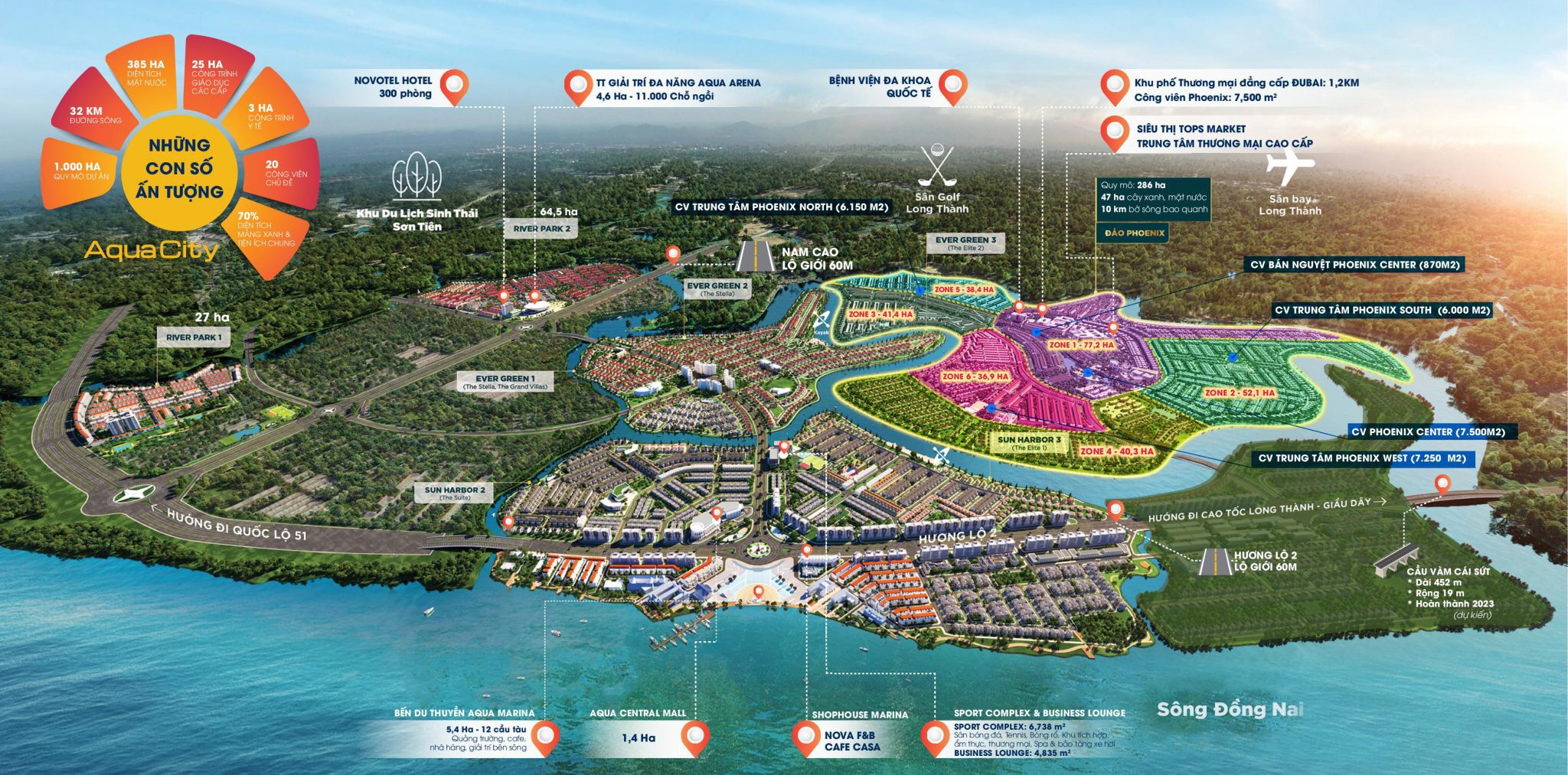 Aqua City – Novaland (Biên Hòa, Đồng Nai)